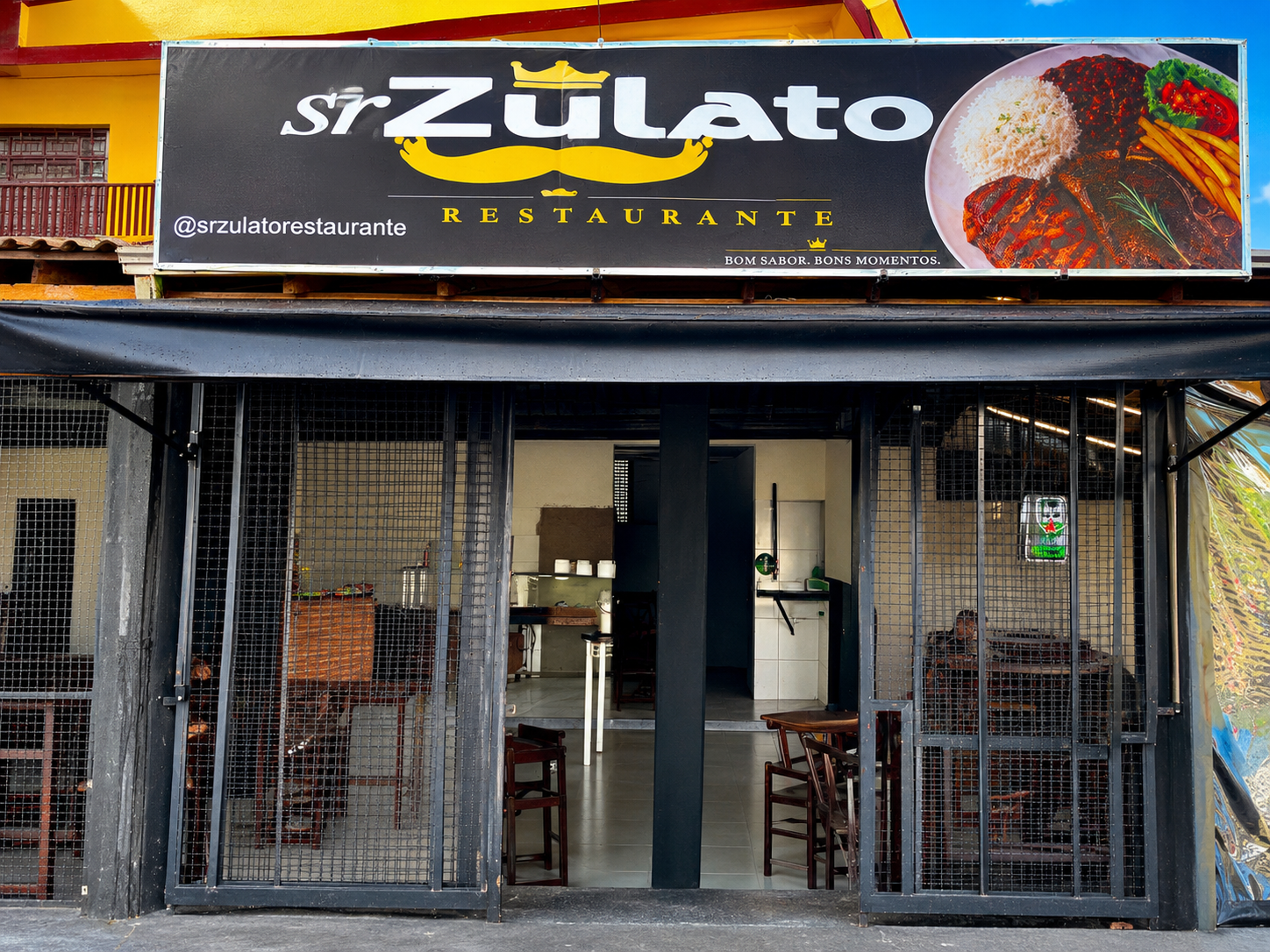 Fachada do Sr Zulato Restaurante em Londrina